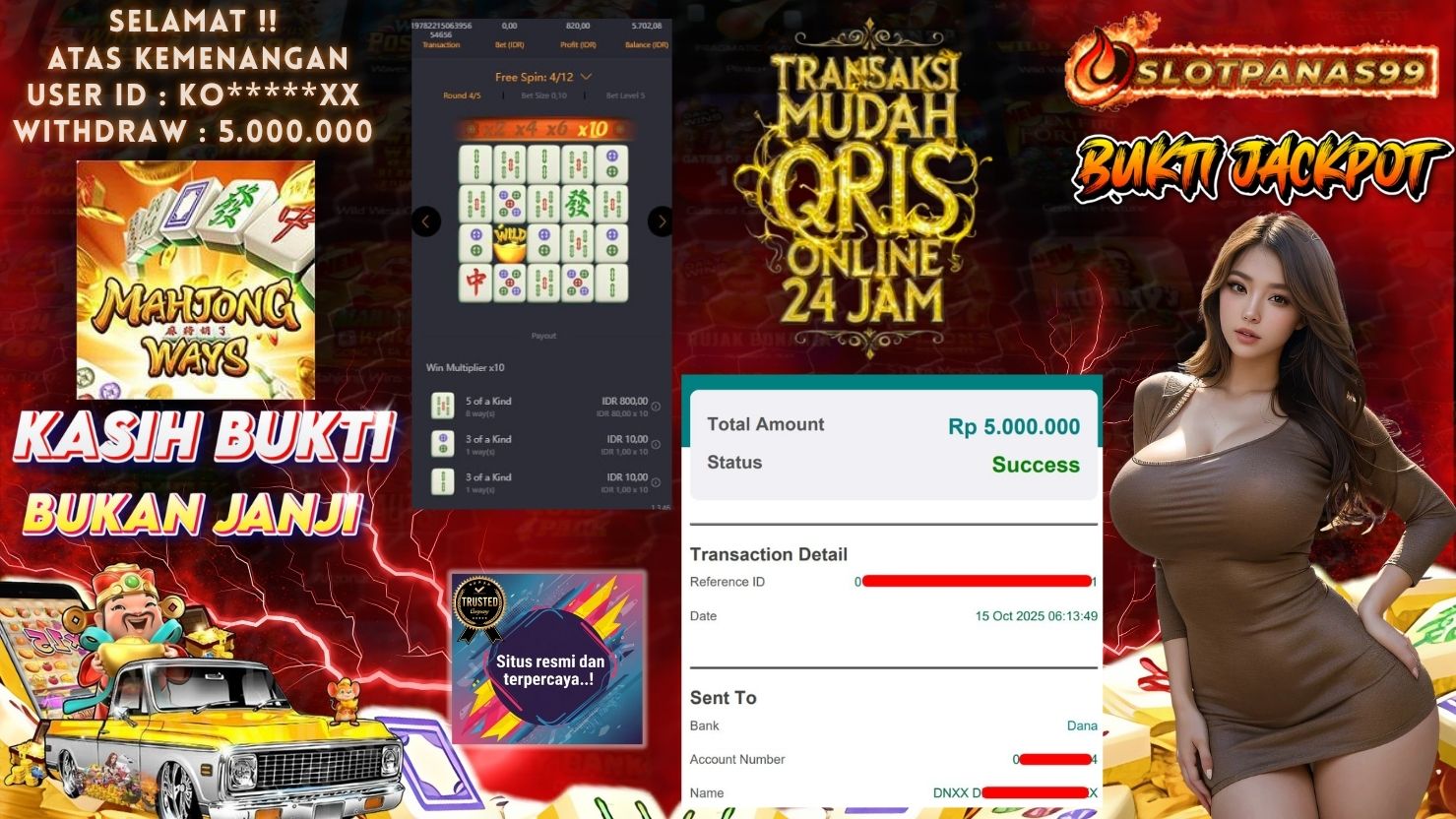 SLOTPANAS99 JACKPOT SLOT MAHJONG WAYS